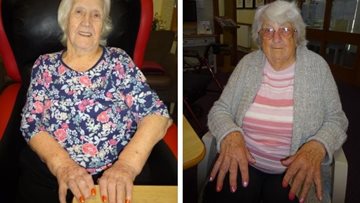 Residents at Grimsby care home delight in afternoon of pampering